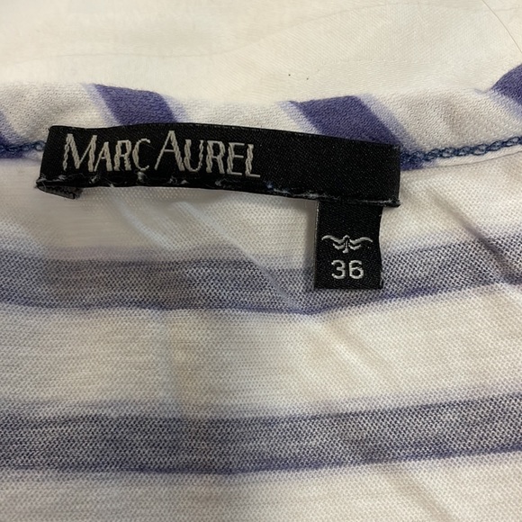 Marc Aurel striped sleeveless top - Picture 2 of 6
